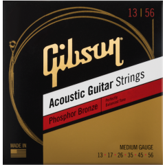 Gibson Accessories Phosphor Bronze Acoustic Ultra-Light 13-56 - Vue 1