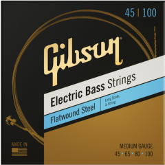 Gibson Accessories Long Scale Flatwound Electric bass Medium 45-100 - Vue 1