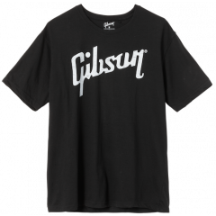 Gibson Accessories T-Shirt Logo Gibson Noir - Taille XL - Vue 1