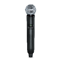 Shure GLXD2+/SM58 Micro émetteur main SM58 pour système sans-fil numérique GLX-D+ - Vue 1