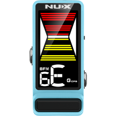 Nux Flow Tune MK2 mini accordeur bleu - Vue 1