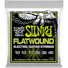 Ernie Ball Regular Slinky Flatwound 10-46 - Vue 1