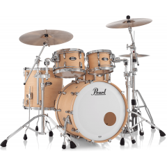 Pearl Masters Maple Rock 4 fûts Optimount Standard Premium Matte Natural - Vue 1