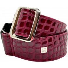 Get'M Get'M Sangle 2" Aussie Gator Burgundy - Vue 1
