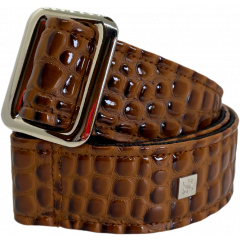 Get'M Get'M Sangle 2" Aussie Gator Mocha Brown - Vue 1