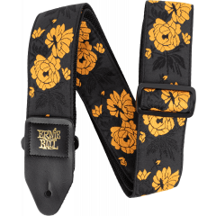 Ernie Ball Sangle Jacquard Tangerine Rose - Vue 1