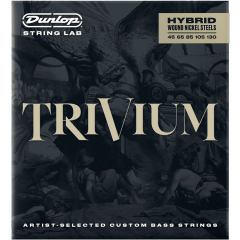 Dunlop Trivium Bass Hybrid Wound 45-130 - Vue 1