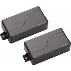 Fishman Set Fluence Modern Humbucker 6 Cordes, 3 Voix, Actif, Nickel Brossé Noir - Vue 1