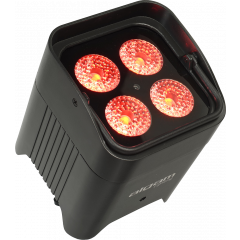 Algam Lighting EVENT PAR 412 HEX-IP - Par LED 4 x12W RGBWA+UV IP65 sur batterie - Vue 1