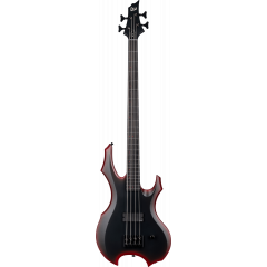 Ltd FL-4 Fred Leclercq Black Red Burst Satin  - Vue 1