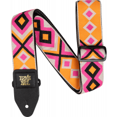 Ernie Ball Sangle Jacquard Electric Diamond - Vue 1