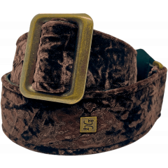 Get'M Get'M Sangle 2" Boujee Velvet - Tourmaline Brown - Vue 1