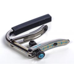 Shubb Capo Blue Diamond Édition Limitée pour guitare classique - Vue 1