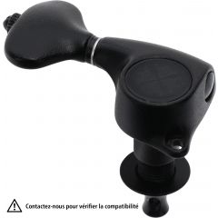 Lâg Mécanique Lag folk noir droite vis 45 (Sol, Si, Mi) - Vue 1