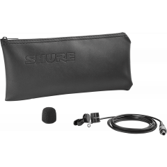 Shure Micro cravate compact noir omnidirectionnel - connecteur Lemo - Vue 1