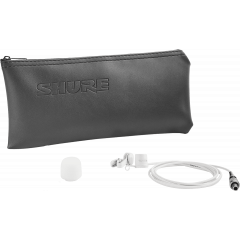 Shure Micro cravate compact blanc omnidirectionnel - connecteur Lemo - Vue 1