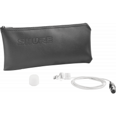 Shure Micro cravate compact blanc omnidirectionnel - connecteur TQG - Vue 1