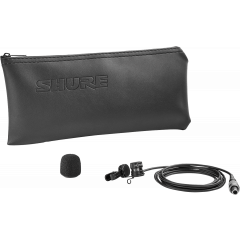 Shure Micro cravate compact noir supercardioïde - connecteur Lemo - Vue 1