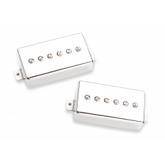Seymour Duncan Set Phat Cat Silencer P90 Vintage format Humbucker, Nickel - Vue 1