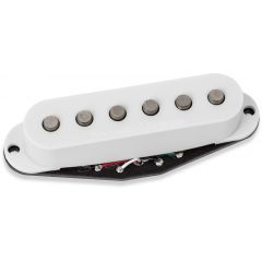 Seymour Duncan Micro Simple Hot Chicken Strat Stack, chevalet, blanc - Vue 1