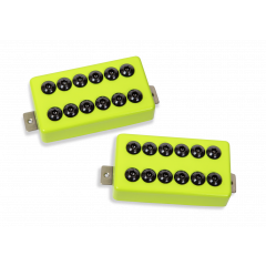 Seymour Duncan Set Humbuckers Invaders SH-8 Toxic Yellow - Vue 1