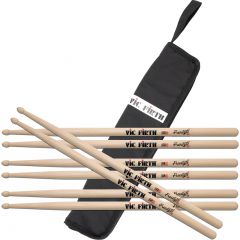 Vic Firth Bundle 4 x FS5B + housse baguettes - Vue 1