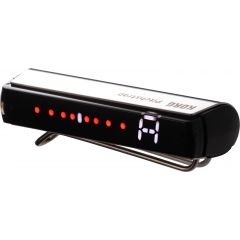 Korg Accordeur à pince pour sangle guitare, rechargeable, Argent - Vue 1