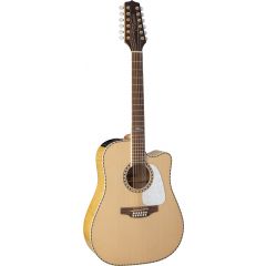Takamine Dreadnought GD74CE 12 cordes Natural - Vue 1