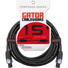 Gator Cableworks Câble haut-parleur série Composer 4,5 m speakON - Vue 1