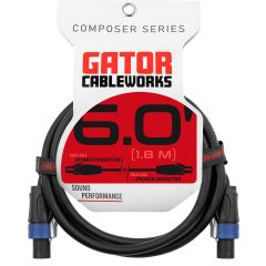Gator Cableworks Câble haut-parleur série Composer 1,8 m speakON - Vue 1