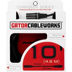 Gator Cableworks Câble microphone série Composer 3 m XLR - Vue 1
