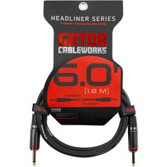 Gator Cableworks Câble haut-parleur série Headliner 1,8 m jack - Vue 1