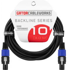 Gator Cableworks Câble haut-parleur série Backline 3 m speakON - Vue 1