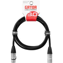 Gator Cableworks Câble microphone série Backline 90 cm XLR - Vue 1