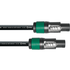 Cordial Câble h.p. Speakon 4 points 15 m - Vue 1