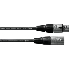Cordial Câble micro XLR 1,5 m - Vue 1