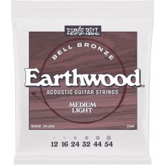 Ernie Ball Earthwood bell bronze medium light 12-54 - Vue 1