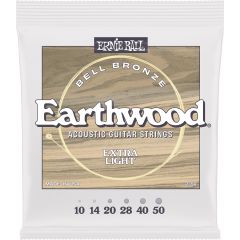 Ernie Ball Earthwood bell bronze extra light 10-50 - Vue 1