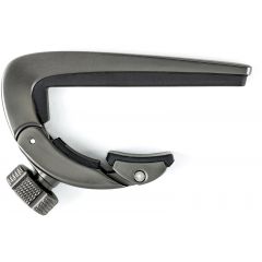 Dunlop Pivot Capo Classical - Gun Metal - Vue 1