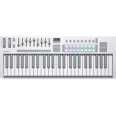 Novation Launchkey 49 MK4 White - Vue 1