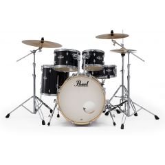Pearl Export fusion 20" + pack HWP-834  + pack cymbales PX Jet Black - Vue 1