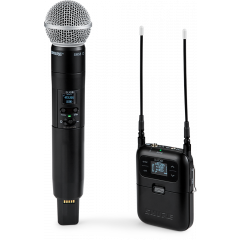 Shure Complet portable main SM58 - G65 - 470-606 MHz - Vue 1