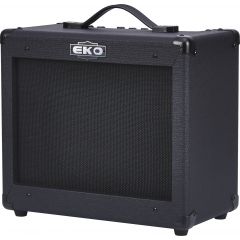 Eko G-BS25 Stealth Black - combo guitare 25W - 2 canaux + reverb - Vue 1