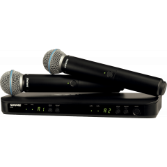 Shure BLX288/B58 Système double sans fil avec 2 micros voix BETA 58A - M17 - Vue 1