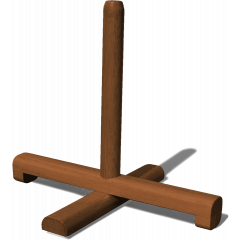 Pearl Flute Stand pour flûte basse - Vue 1