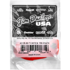 Dunlop Tortex Triangle 0,60mm sachet de 72 - Vue 1