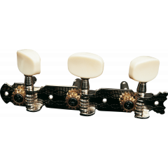 Yellow Parts Mécaniques platines nickel boutons plast. - lot de 2 (1+1) - Vue 1