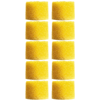 Shure EATFL1-10 Pack de 10 mousses jaunes pour intras sauf E2 / SCL2 / SE102 - Vue 1