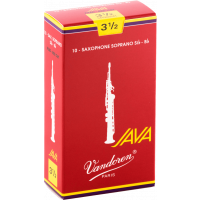Vandoren Anches saxophone soprano Java Red force 3,5 - Vue 1