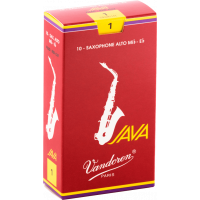 Vandoren Anches saxophone alto Java Red force 1 - Vue 1